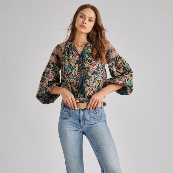 Anthropologie Lenora lace blouse - Picture 7 of 11